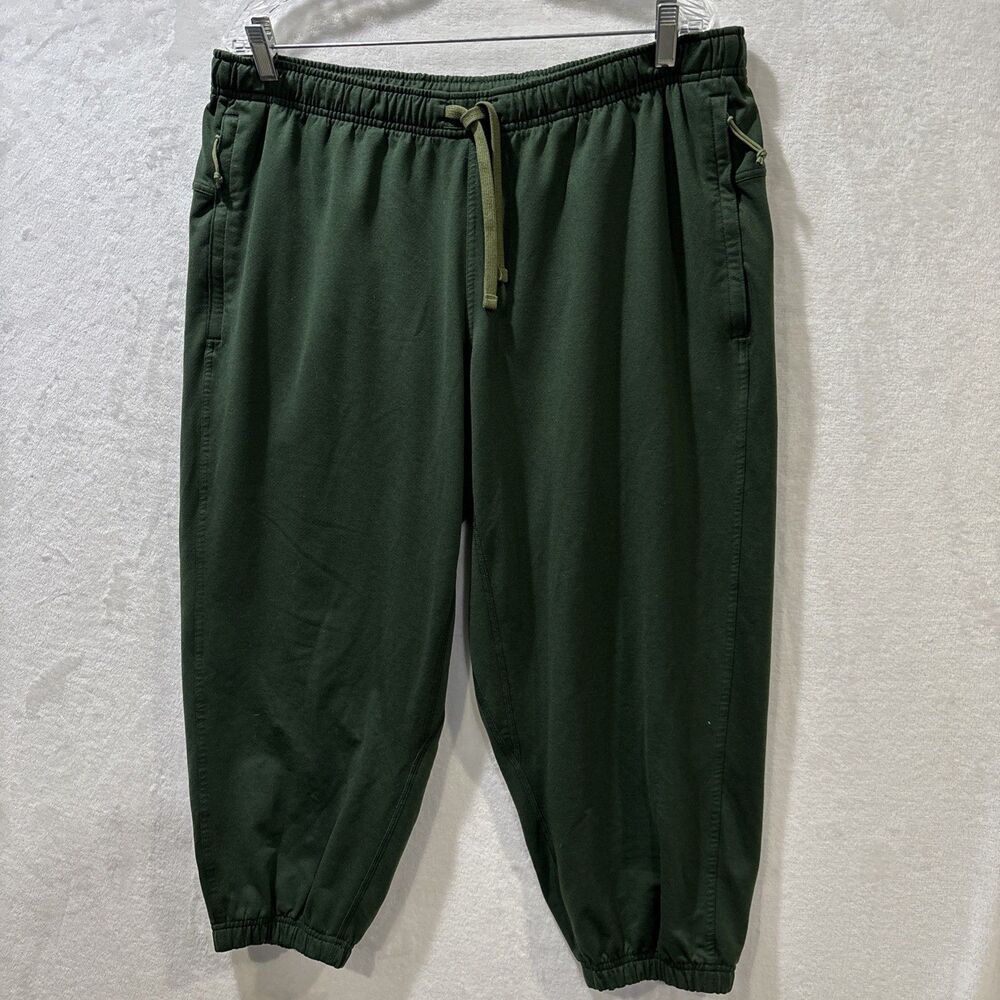 REI Coop Active Pursuits Midweight Joggers Men's XL Short Hunter Green Stretch